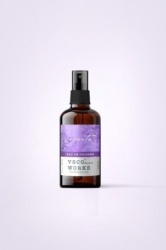 VSCO WORKS 1978 Lavanta Kolonyası Amber Cam Sprey Şişe 50 ml